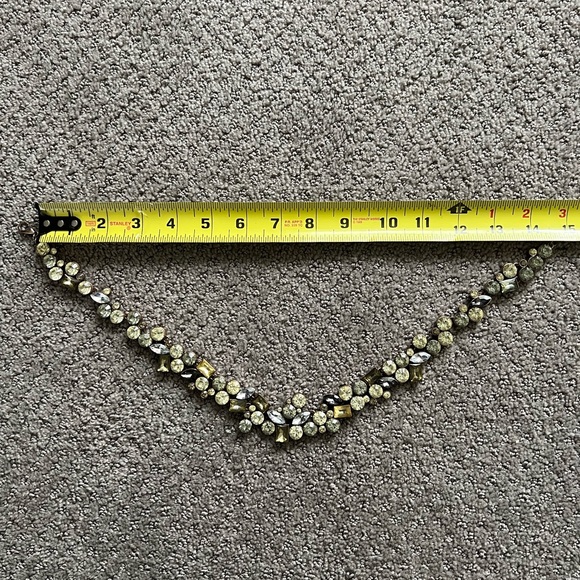 Brass Tone Statement Necklace Zara - Picture 4 of 6